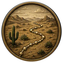 Desert Line badge