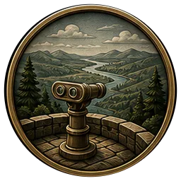 Hilltop Overlook badge