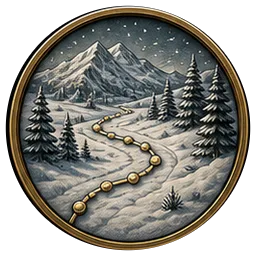 Snow Trace badge